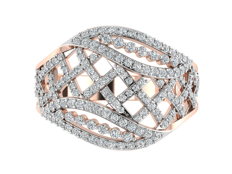 women's ring in rose gold