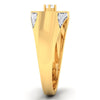 men's ring in gold and diamond