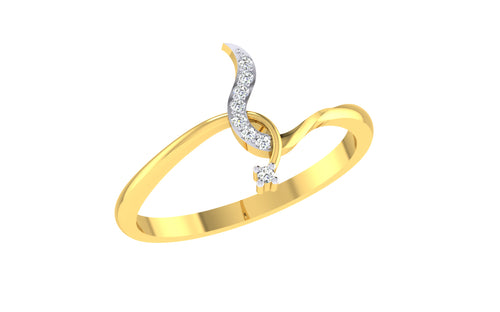 women's ring in gold