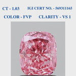 Cushion Modified Brilliant Solitaire Diamond